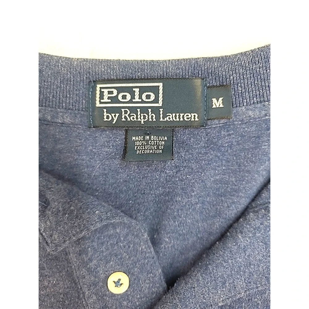 Polo Ralph Lauren Shirt Mens‎ M Classic Fit Soft Long Sleeve Polo Yellow Pony